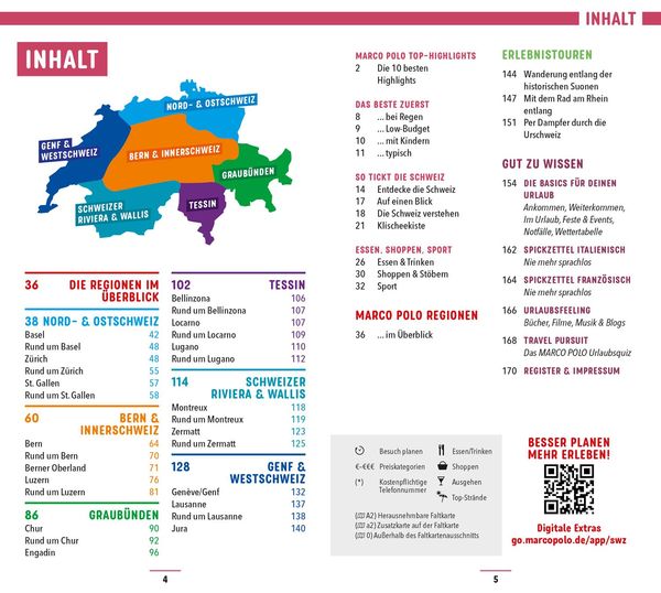 Produktbild: MARCO POLO Reisef&uuml;hrer Schweiz