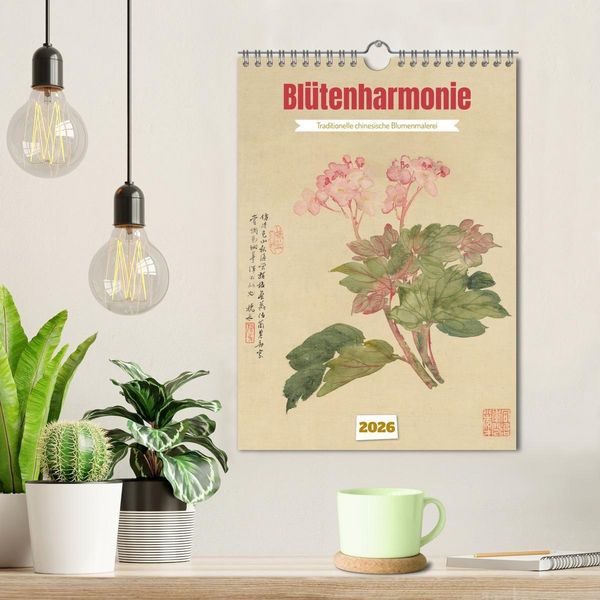 Produktbild: Bl&uuml;tenharmonie (Wandkalender 2026 DIN A4 hoch), CALVENDO Monatskalender