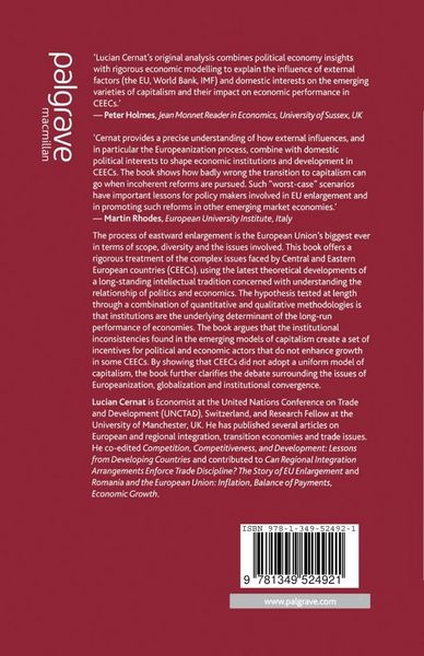Produktbild: Europeanization, Varieties of Capitalism and Economic Performance in Central and Eastern Europe