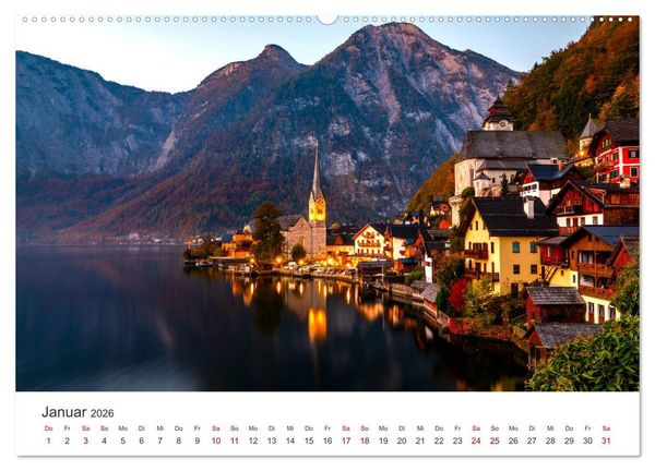 Produktbild: Salzburg - Kultur und Natur pur. (Wandkalender 2026 DIN A2 quer), CALVENDO Monatskalender