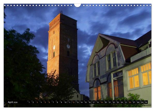 Produktbild: Borkum (Wandkalender 2026 DIN A3 quer), CALVENDO Monatskalender
