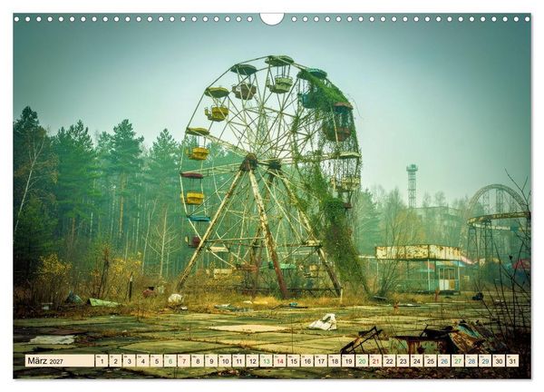 Produktbild: Lost Places &ndash; Stille Zeugen der Vergangenheit (Wandkalender 2027 DIN A3 quer), CALVENDO Monatskalender