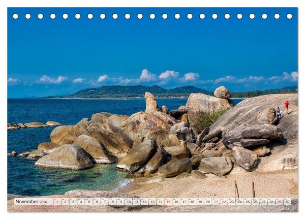 Produktbild: Thailand Impressionen (Tischkalender 2026 DIN A5 quer), CALVENDO Monatskalender