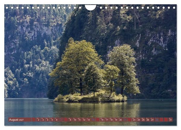 Produktbild: Bavaria.The Allgaeu and the Koenigssse (Wall Calendar 2027 DIN A4 landscape), CALVENDO 12 Month Wall Calendar