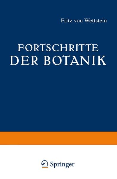 Produktbild: Fortschritte der Botanik