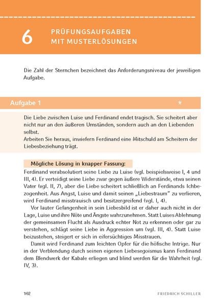 Produktbild: Kabale und Liebe von Friedrich Schiller