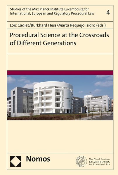 Produktbild: Procedural Science at the Crossroads of Different Generations