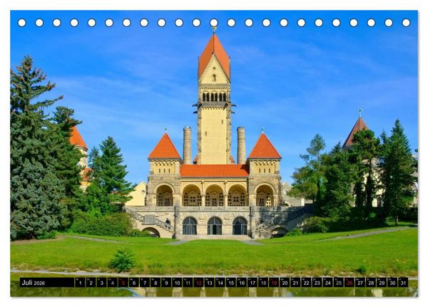 Produktbild: Reise durch Leipzig (Tischkalender 2026 DIN A5 quer), CALVENDO Monatskalender