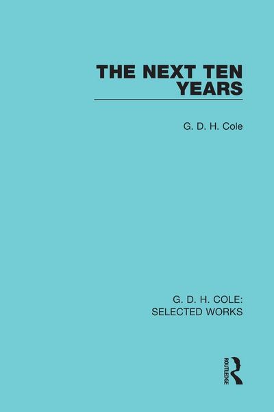 Produktbild: The Next Ten Years