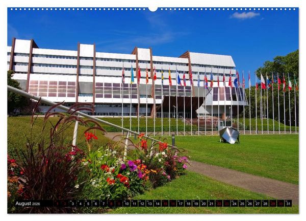 Produktbild: Stra&szlig;burg - Im Herzen Europas (Wandkalender 2026 DIN A2 quer), CALVENDO Monatskalender