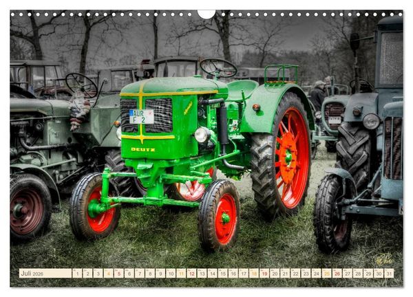 Produktbild: Oldtimer - Traktoren f&uuml;r Liebhaber (Wandkalender 2026 DIN A3 quer), CALVENDO Monatskalender