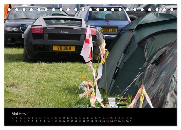 Produktbild: 24 Stunden in Le Mans (Tischkalender 2025 DIN A5 quer), CALVENDO Monatskalender