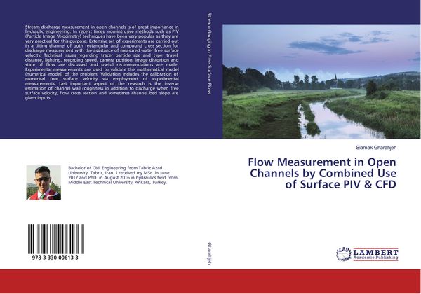 Produktbild: Flow Measurement in Open Channels by Combined Use of Surface PIV & CFD