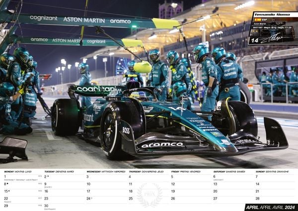 Formel 1 Kalender 2024 Sportkalender 7547