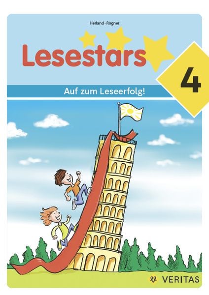 Lesestars Lesestufe 4. Übungsbuch mit Lösungen, Geheftet von Gabriele Herland,Maria Rögner, VERITAS Verlags- und Handelsgesellschaft m.b.H.,