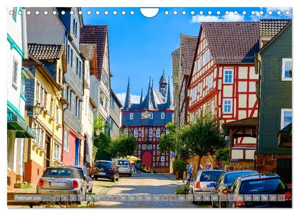 Produktbild: Ein Blick auf Frankenberg an der Eder (Wandkalender 2026 DIN A4 quer), CALVENDO Monatskalender
