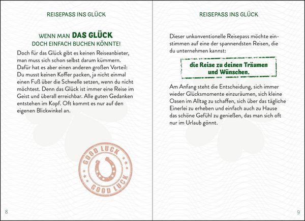 Produktbild: Reisepass ins Gl&uuml;ck