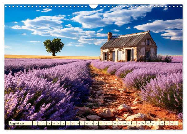 Produktbild: Provence Urlaubstr&auml;ume (Wandkalender 2026 DIN A3 quer), CALVENDO Monatskalender