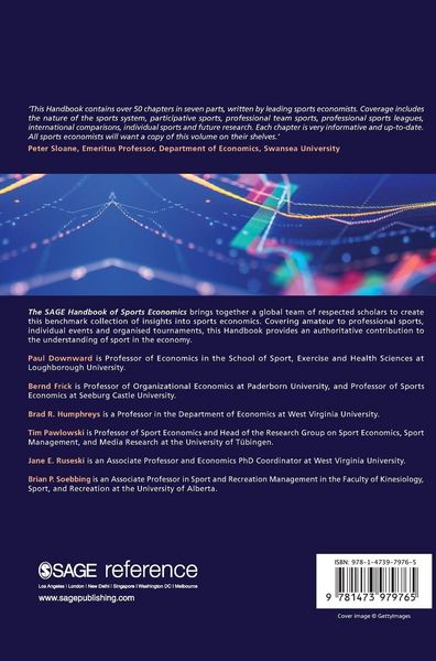 Produktbild: The SAGE Handbook of Sports Economics
