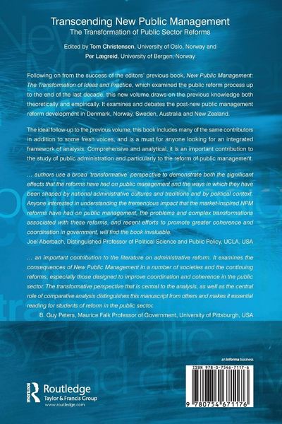 Produktbild: Transcending New Public Management