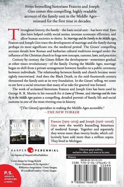 Produktbild: Marriage and the Family in the Middle Ages