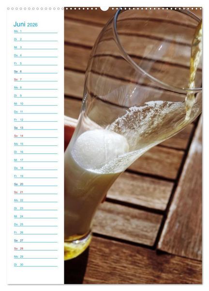 Produktbild: Bier (hochwertiger Premium Wandkalender 2026 DIN A2 hoch), Kunstdruck in Hochglanz