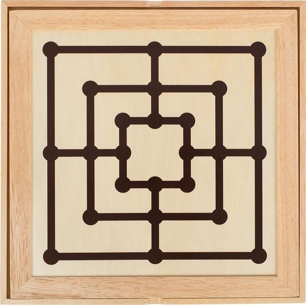 Produktbild: Spiele-Set Schach, Dame und Mühle