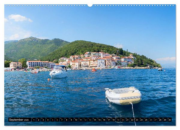 Produktbild: Moscenicka Draga 2026 - Urlaubsparadies an der Kvarner Bucht (Wandkalender 2026 DIN A2 quer), CALVENDO Monatskalender