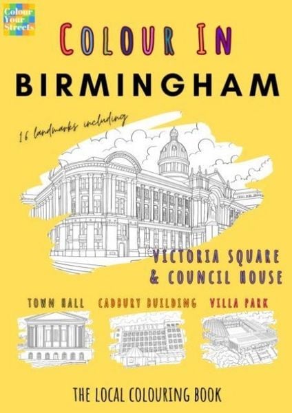 Produktbild: Birmingham Colouring Book (A4)