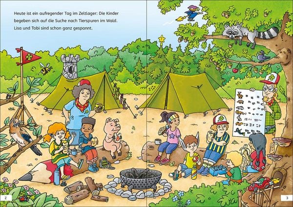 Produktbild: Mein Fehler-Such-Buch - Polizei und Feuerwehr