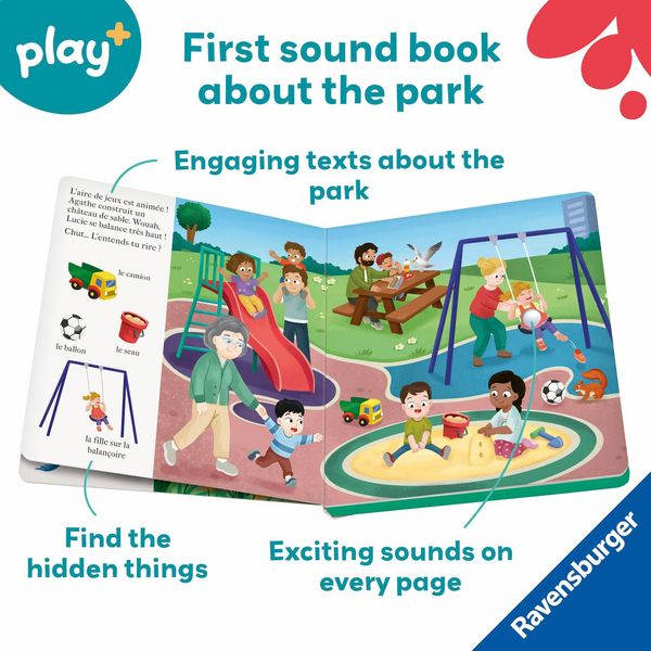 Produktbild: Play+ Shh ... Who's there? At the Park (sound book)