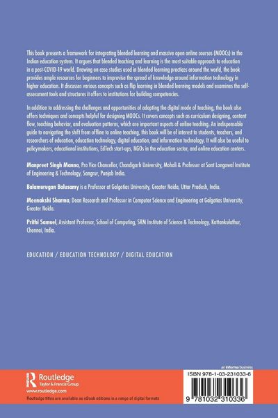Produktbild: Blended Learning and MOOCs