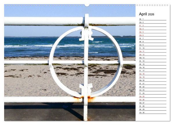 Produktbild: Travem&uuml;nder Durchblicke (Wandkalender 2026 DIN A2 quer), CALVENDO Monatskalender