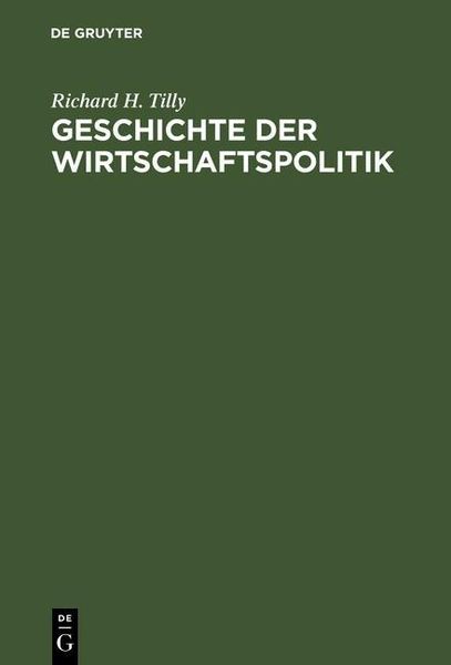 Produktbild: Geschichte der Wirtschaftspolitik