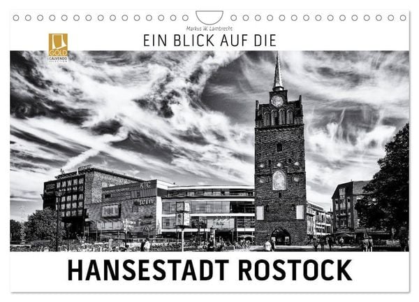 Produktbild: Ein Blick auf die Hansestadt Rostock (Wandkalender 2026 DIN A4 quer), CALVENDO Monatskalender