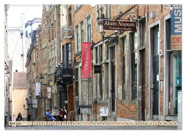 Produktbild: Br&uuml;ssel - Spannende Metropole (hochwertiger Premium Wandkalender 2026 DIN A2 quer), Kunstdruck in Hochglanz