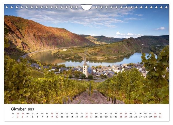 Produktbild: Heimat Entdecken - Die Mosel (Wandkalender 2027 DIN A4 quer), CALVENDO Monatskalender