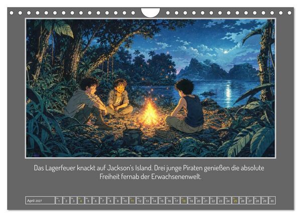 Produktbild: Die Freiheit am Mississippi (Wandkalender 2027 DIN A4 quer), CALVENDO Monatskalender