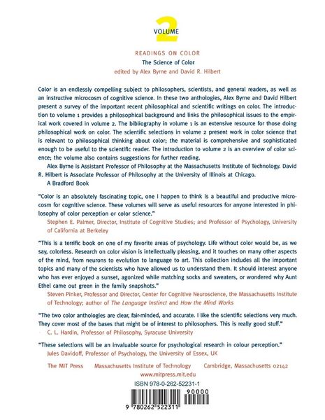 Produktbild: Readings on Color, Volume 2