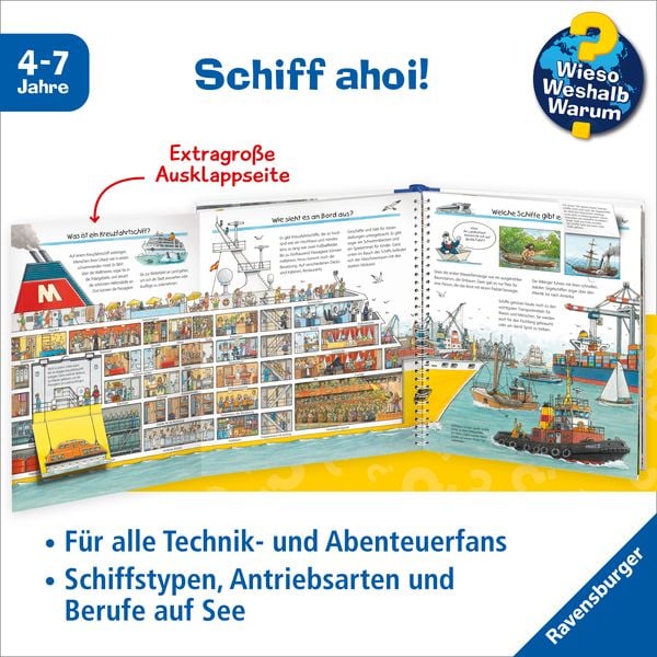 Produktbild: Wieso? Weshalb? Warum?, Band 56 - Alles über Schiffe