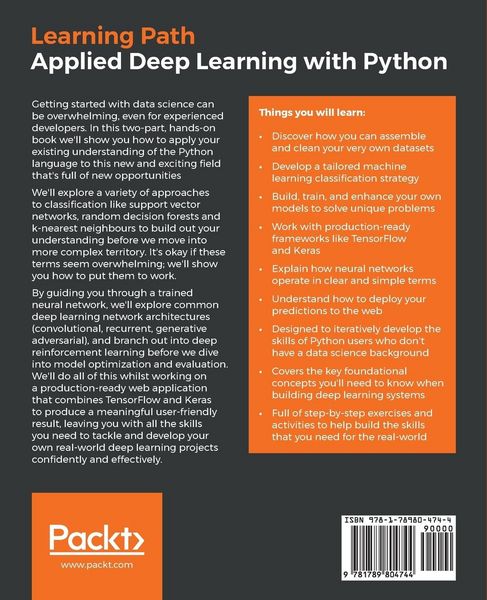 Produktbild: Applied Deep Learning with Python