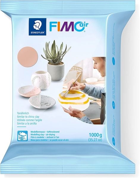 Produktbild: STAEDTLER Modelliermasse FIMO&reg; air blassrosa 1000g