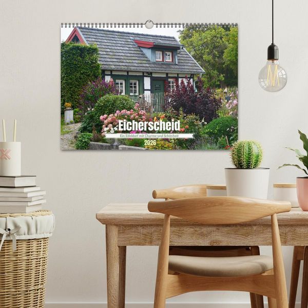 Produktbild: Eicherscheid - Ein Eifeldorf mit Charme und Sch&ouml;nheit (Wandkalender 2026 DIN A3 quer), CALVENDO Monatskalender