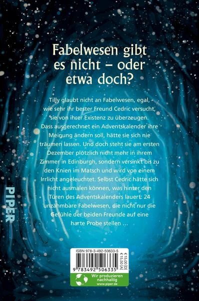Produktbild: Winterbl&uuml;tenmagie. Der zauberhafte Adventskalender mit 24 Fabelwesen