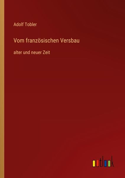 Produktbild: Vom franz&ouml;sischen Versbau