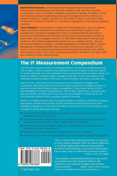 Produktbild: The IT Measurement Compendium