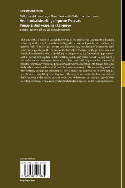 Produktbild: Geochemical Modelling of Igneous Processes &ndash; Principles And Recipes in R Language