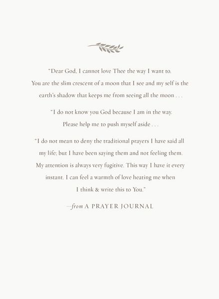 Produktbild: A Prayer Journal