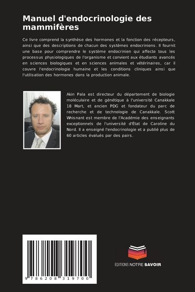 Produktbild: Manuel d'endocrinologie des mammif&egrave;res
