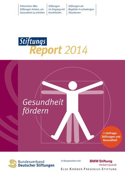 Produktbild: StiftungsReport 2014 Gesundheit f&ouml;rdern